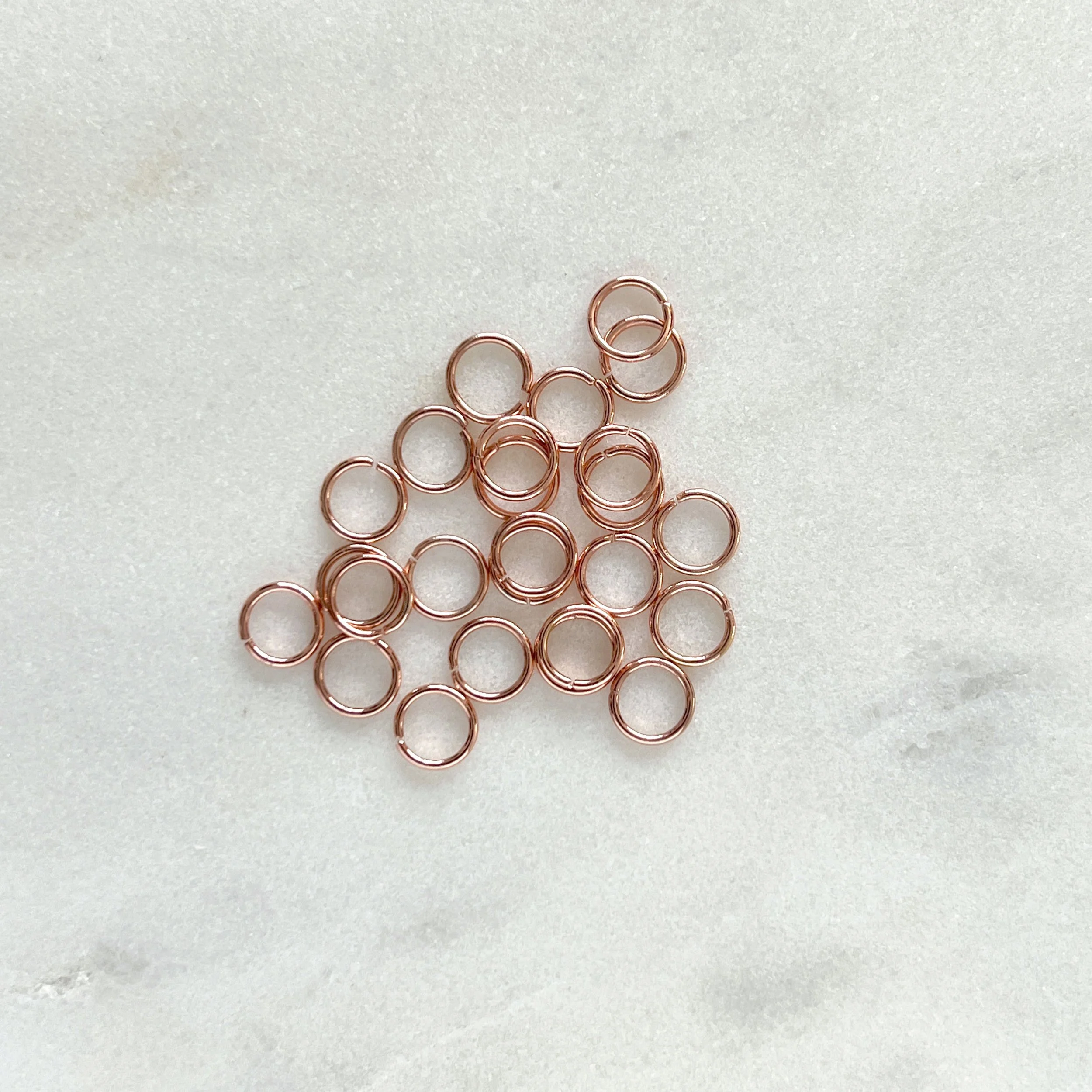 Thin store jump rings