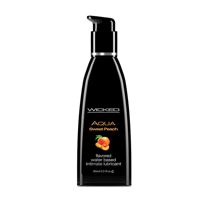 Оральный лубрикант Wicked Aqua Ванильные бобы на водной основе, 120 мл 090334 - Wicked - Оральные смазки - Купить