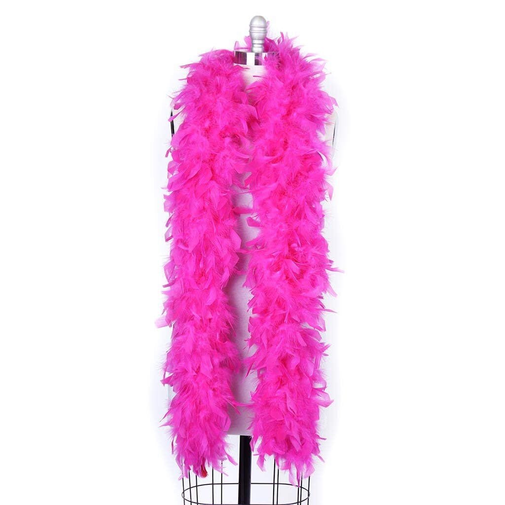 PICK COLOR Thick 120g Chandelle Feather Boa 6 ft Costume/Craft — Trims and  Beads