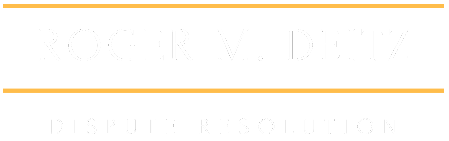 Roger M. Deitz - Dispute Resolution and Mediator in NY