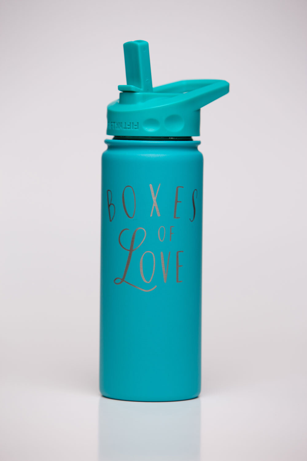 18oz Bottle with Wide Mouth Straw Lid — Boxes of Love