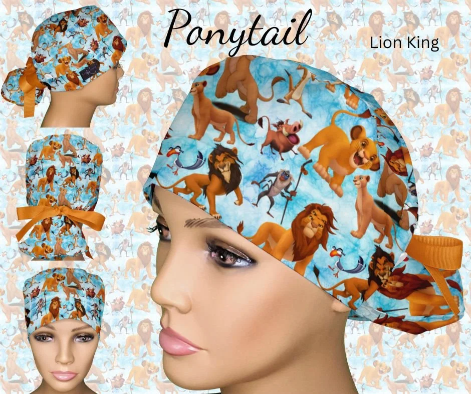 Lion king scrub cap new arrivals