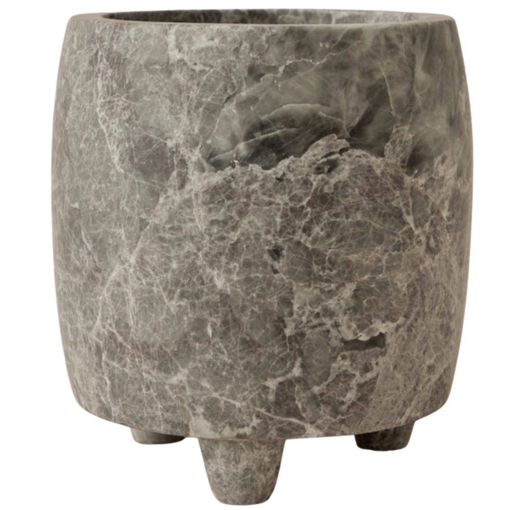 Marble Candle Vessel