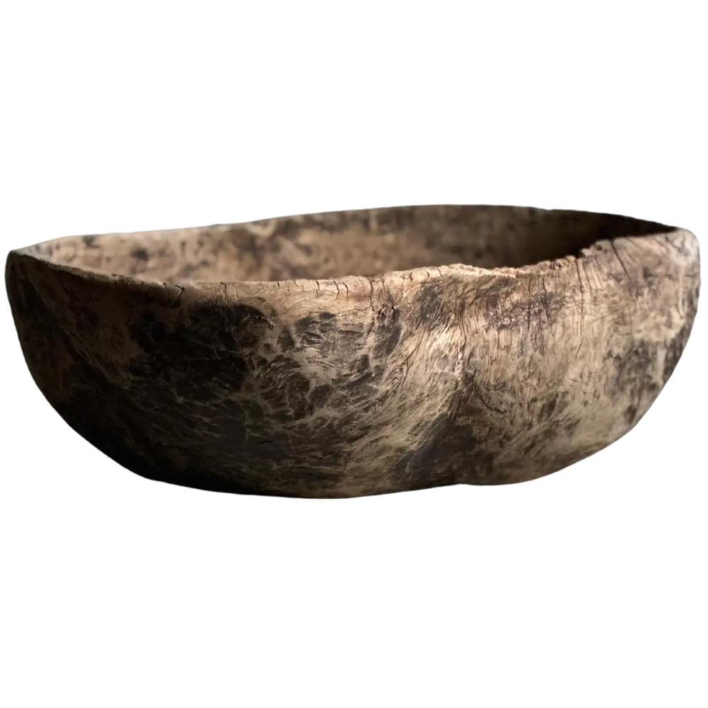 Wabi-Sabi Wood Bowl