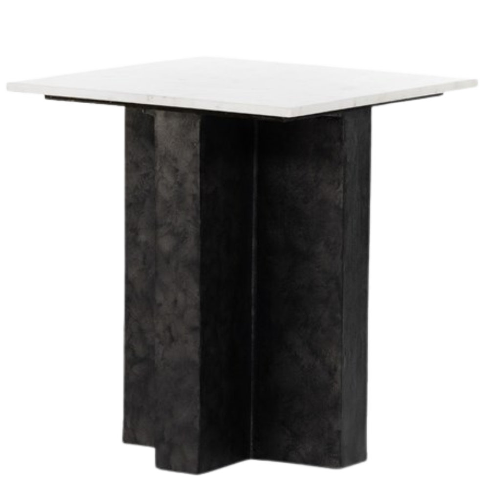 Marble Top Accent Table