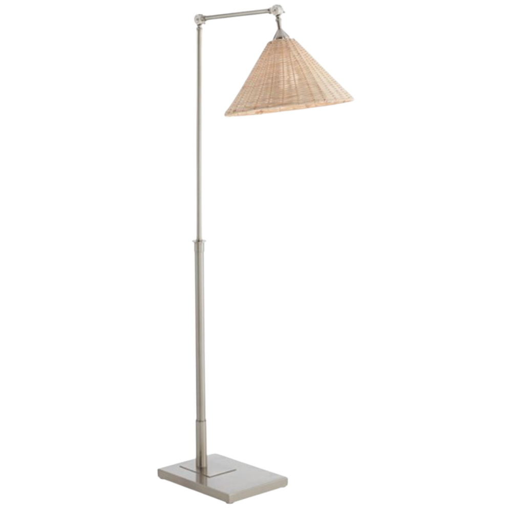 Rattan Shade Floor Lamp
