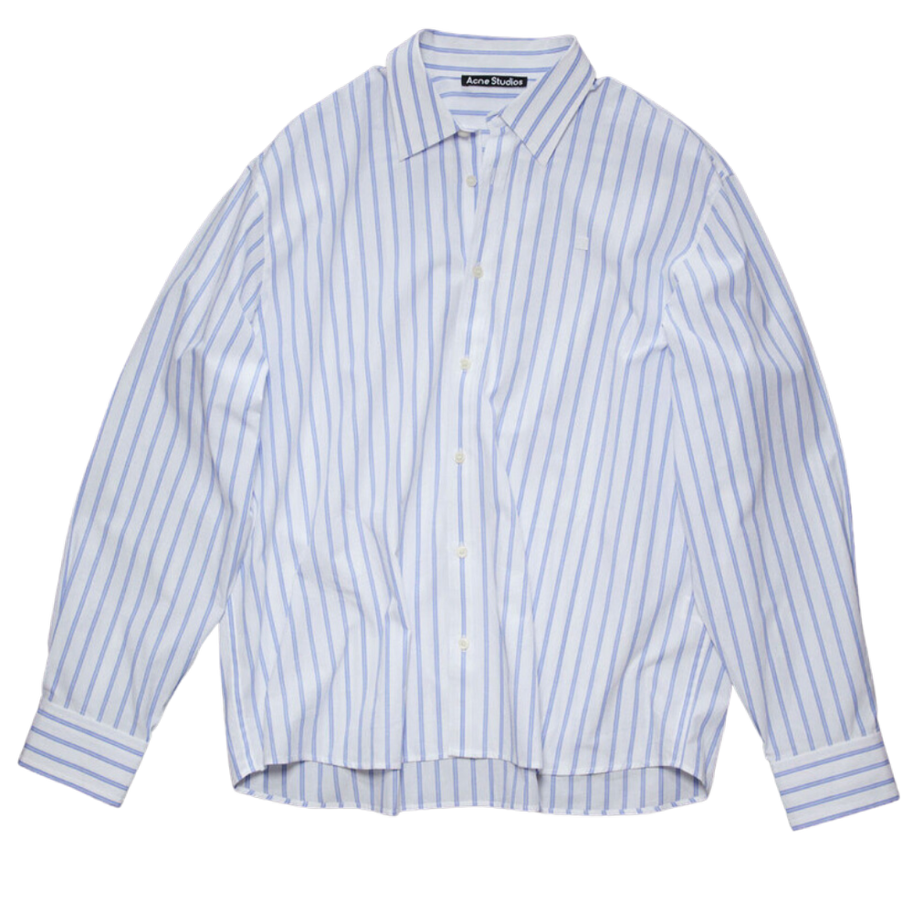 Striped Button-Up Shirt