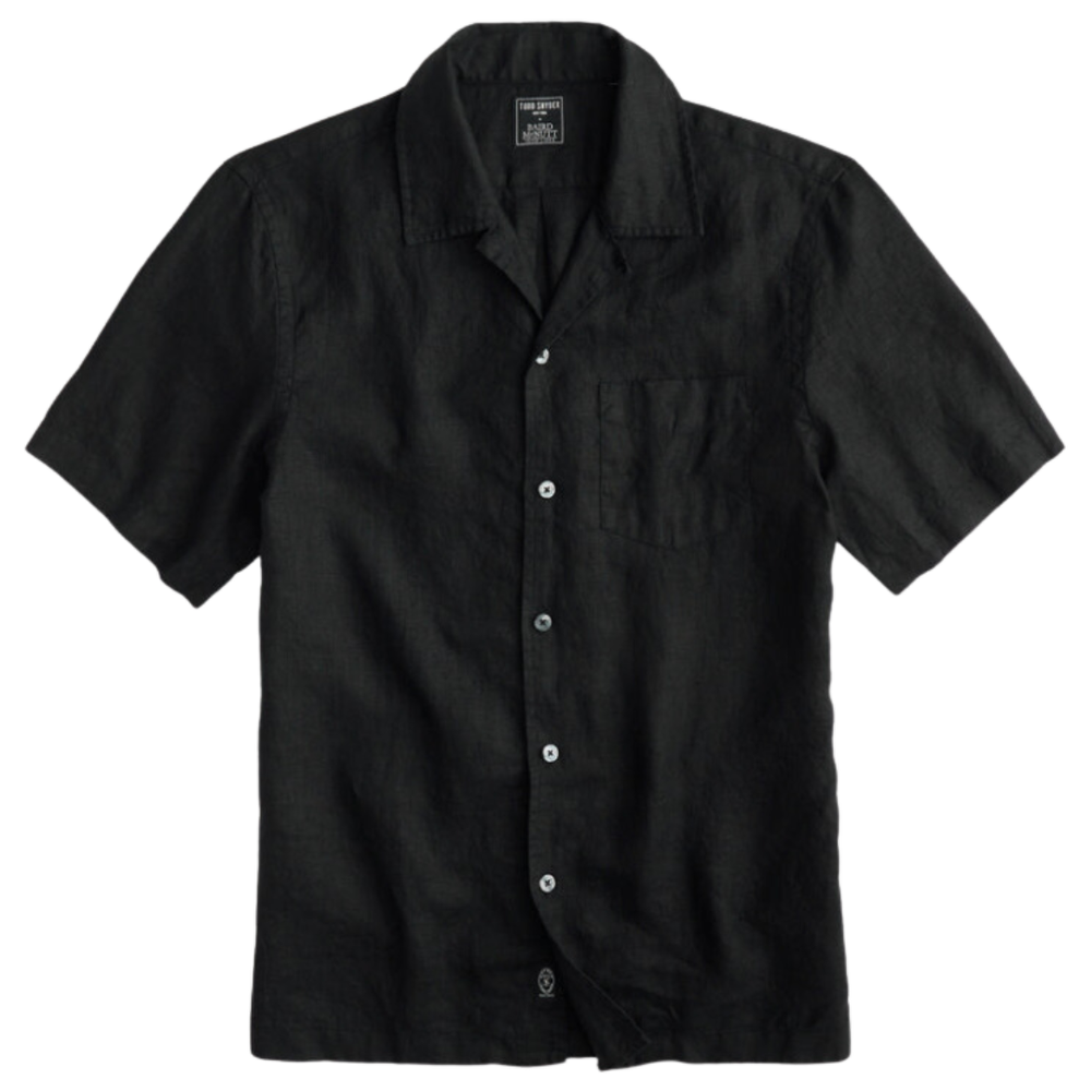 Linen Short-Sleeved Shirt