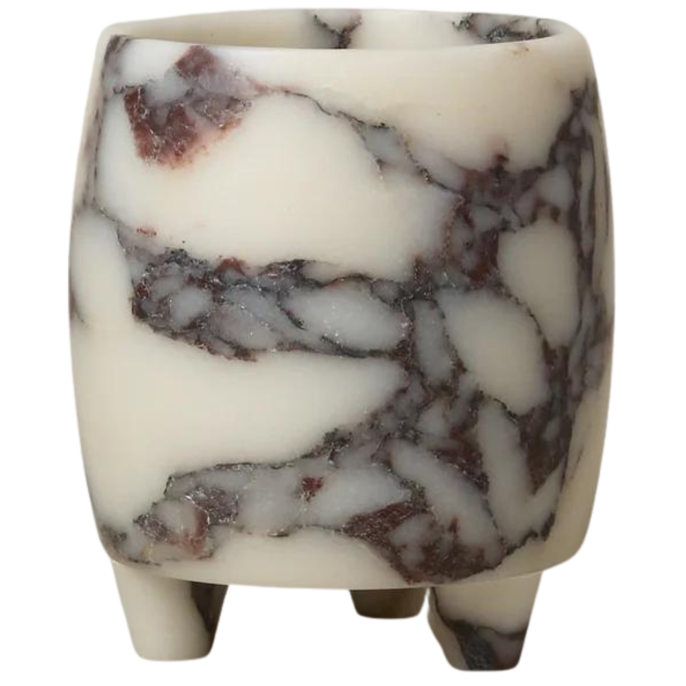 Marble Candle Vessel