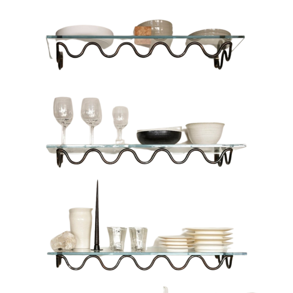 Atrio Ripple Shelves