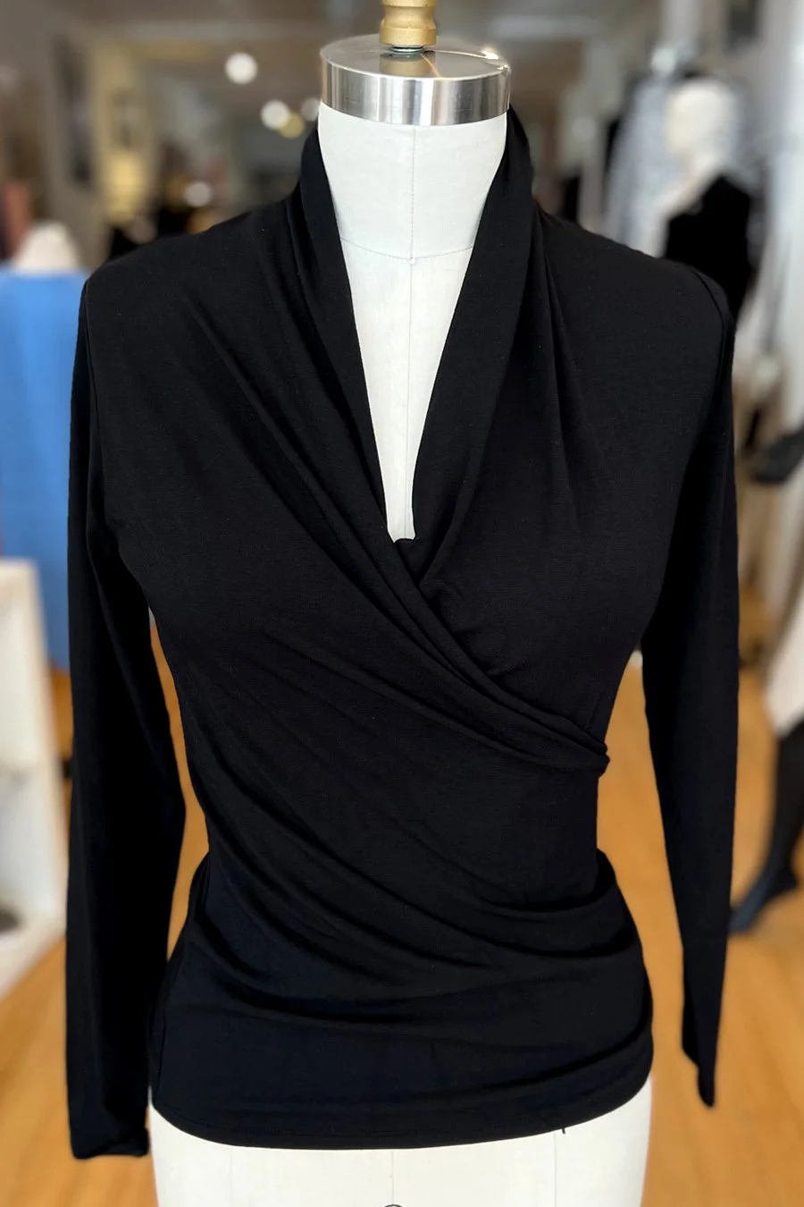 Wrap Shirt Long Sleeve — Stina Sayre