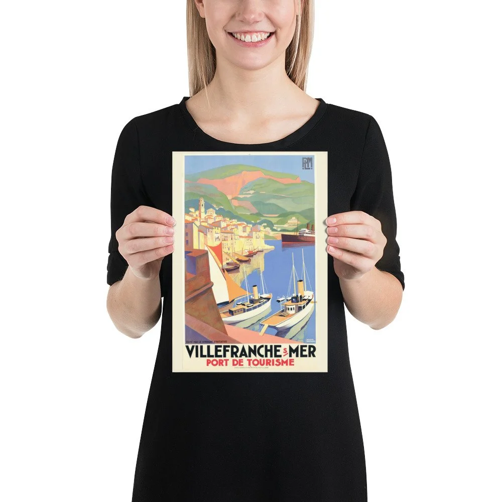 Villefranche sur Mer — Gallery Retro | Buy Fine Art Prints