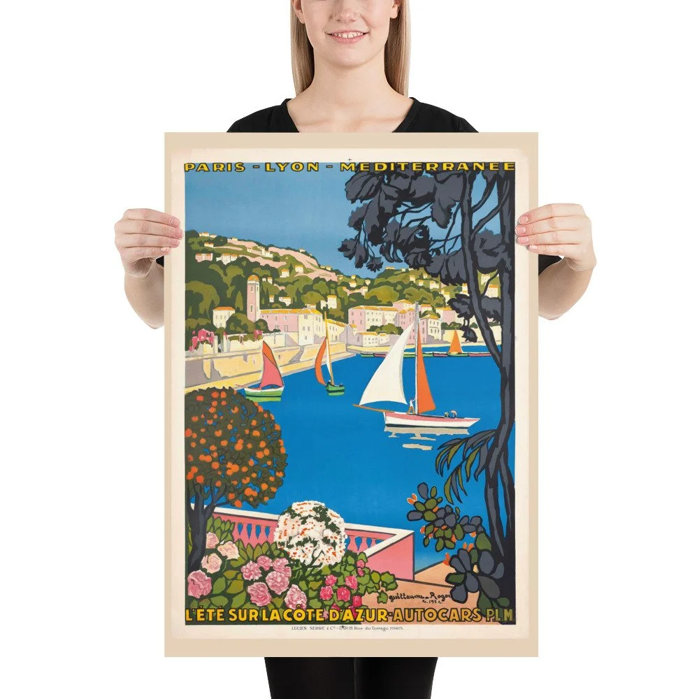 L'ete sur la Cote d'Azur — Gallery Retro | Buy Fine Art Prints