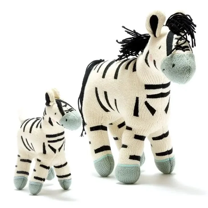 Pillow Pets Naturally Comfy Zebra Stuffed Animal Plush Toy