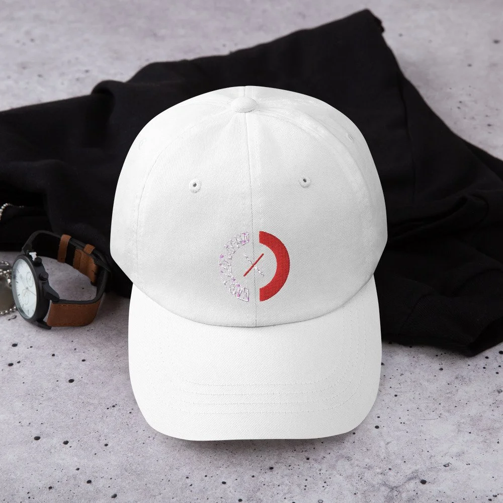 White nike cheap dad hat