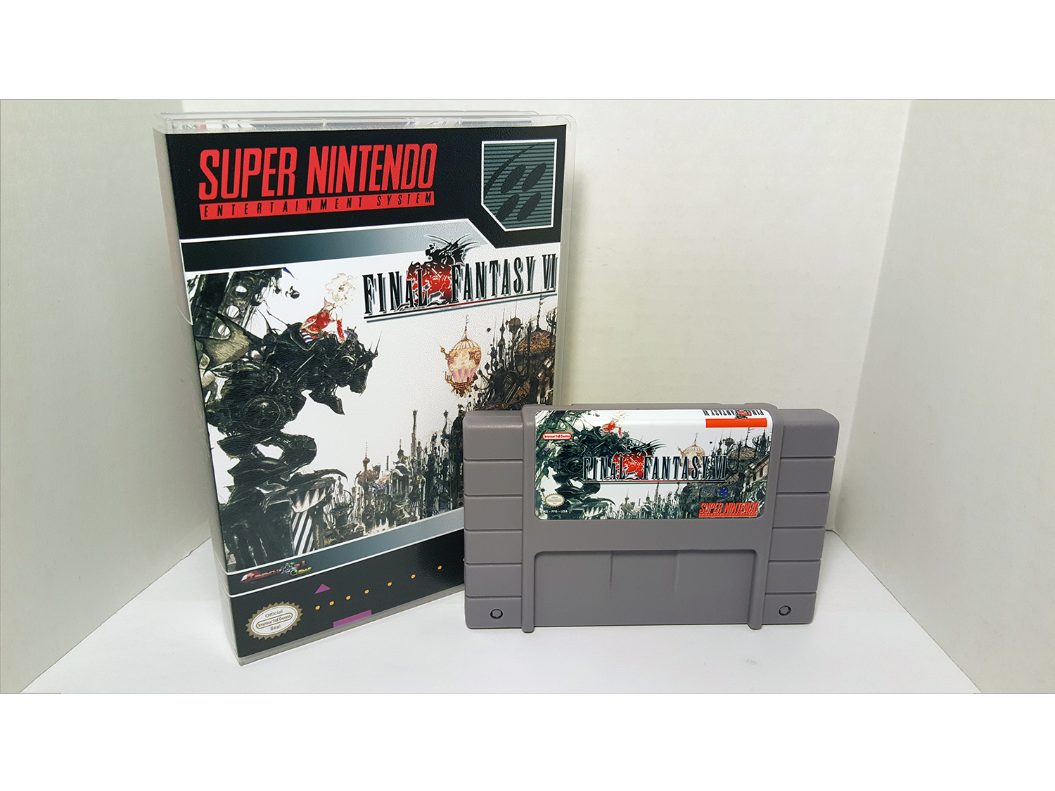 Final Fantasy Vi English Snes Reproduction Ffvi Ff6 Ffiii Ff3 Immortal Gems
