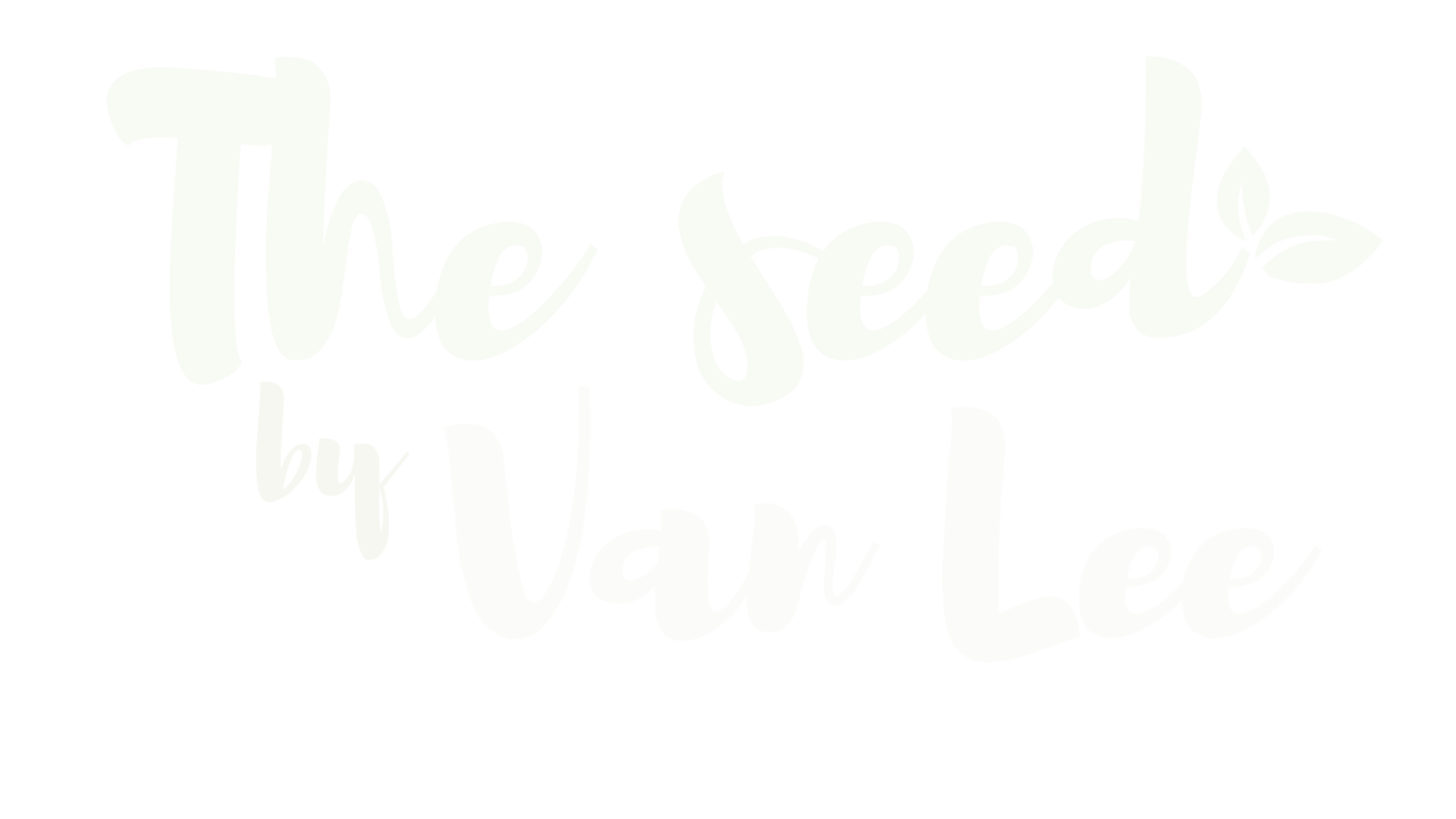 The Seed by Van Lee