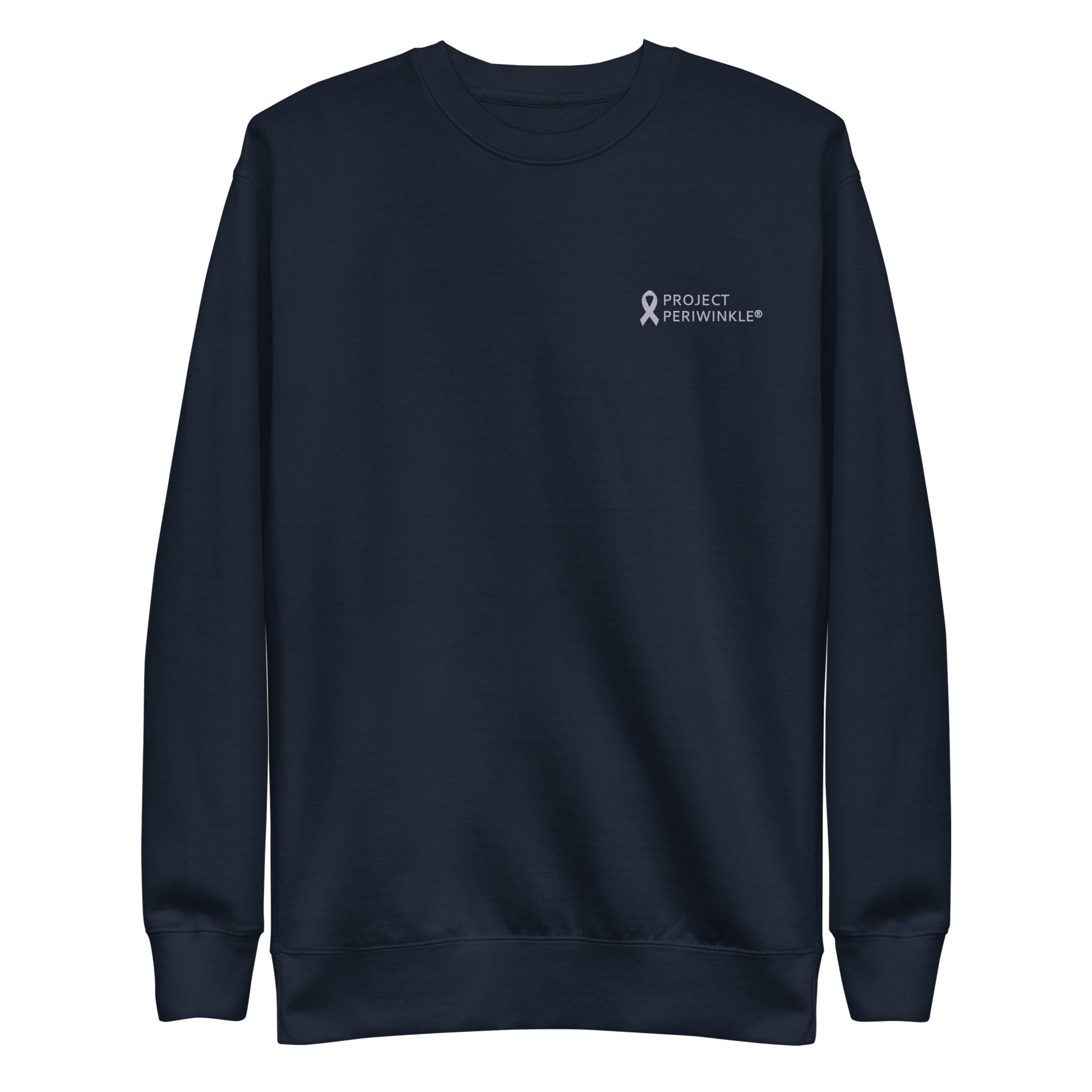 Premium Crew Sweatshirt | Embroidered — Project Periwinkle
