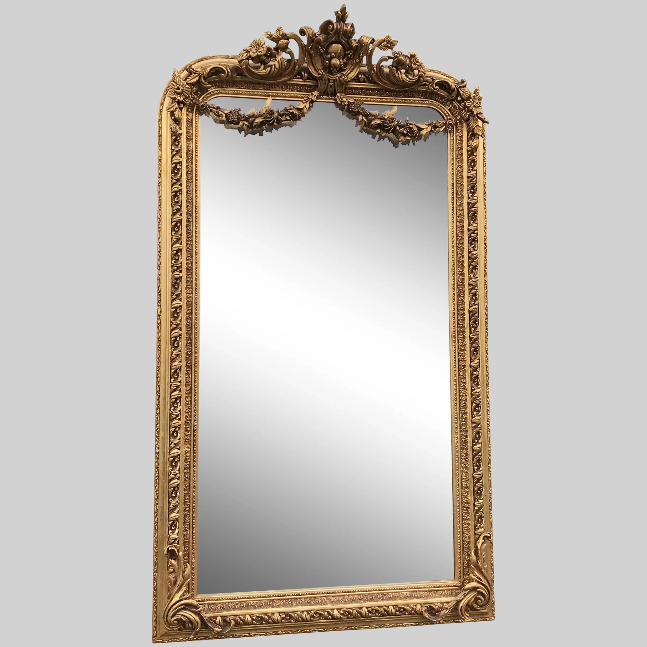 Isla Gold Louis Philippe Full Length Mirror