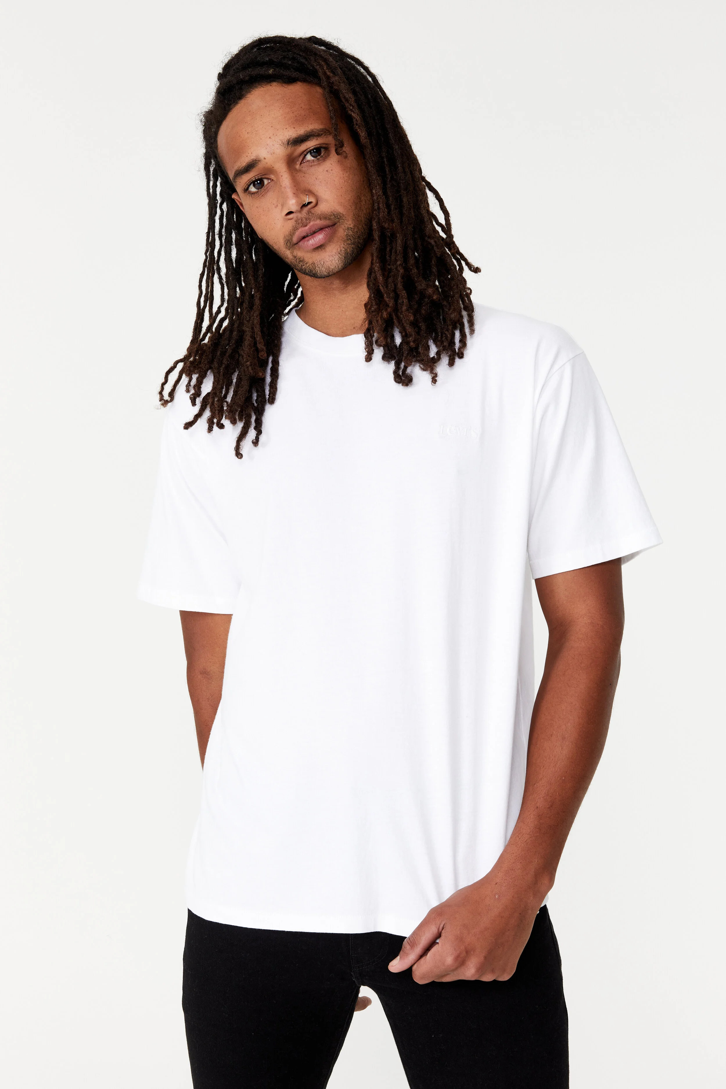LEVIS Vintage Tee White — Cotton Wool 