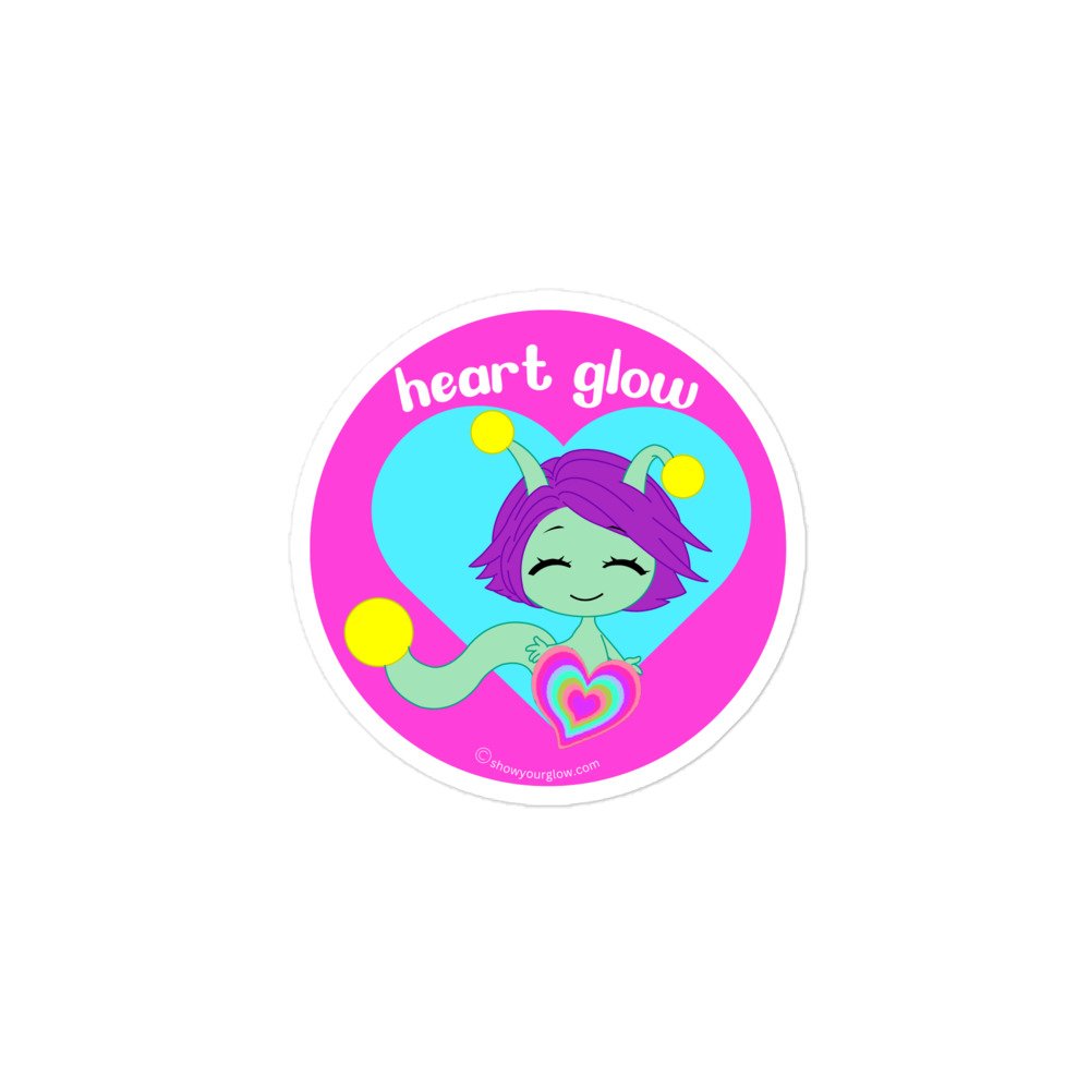 Bubble-free stickers — SHOW YOUR GLOW