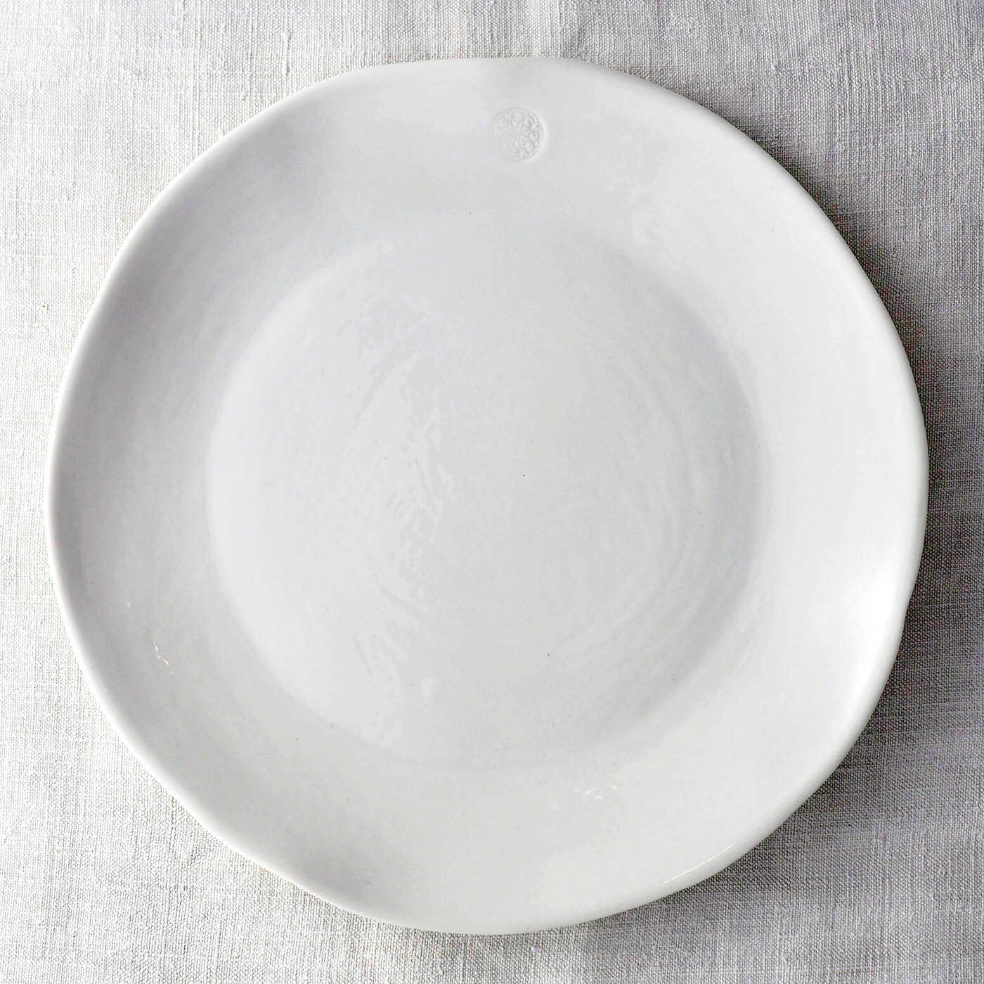 Assiette Plate Empreinte - Collection Empreinte - Sophie Masson