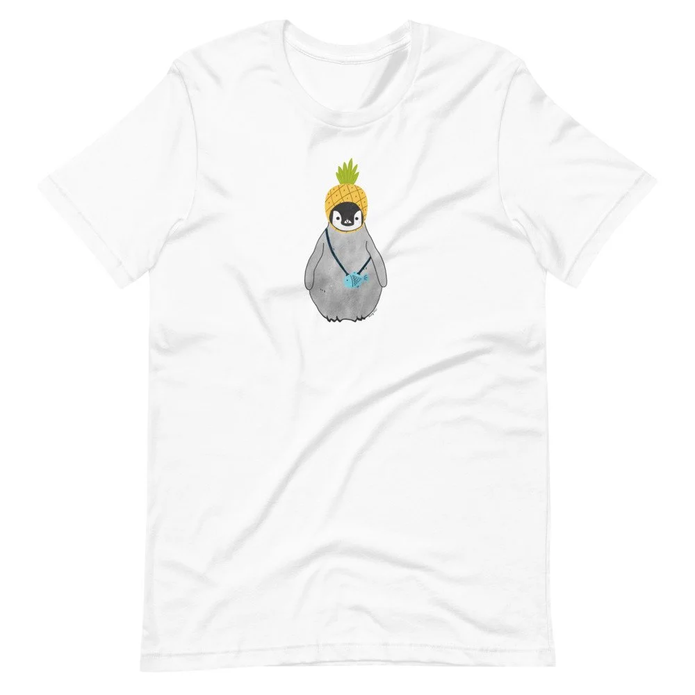penguin pineapple shirt
