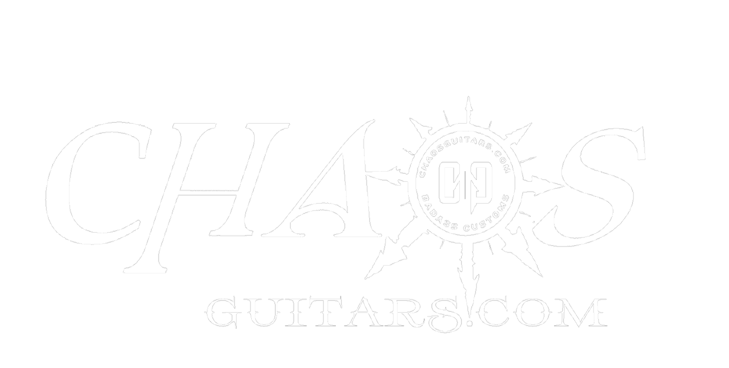 Chaos Guitars is the areas leading instrument repair and modification shop. Everything from routine service and repairs to custom modifications and paint work. 
