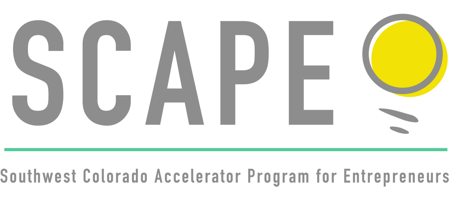 SCAPE - Southwest Colorado Accelerator Program for Entrepreneurs