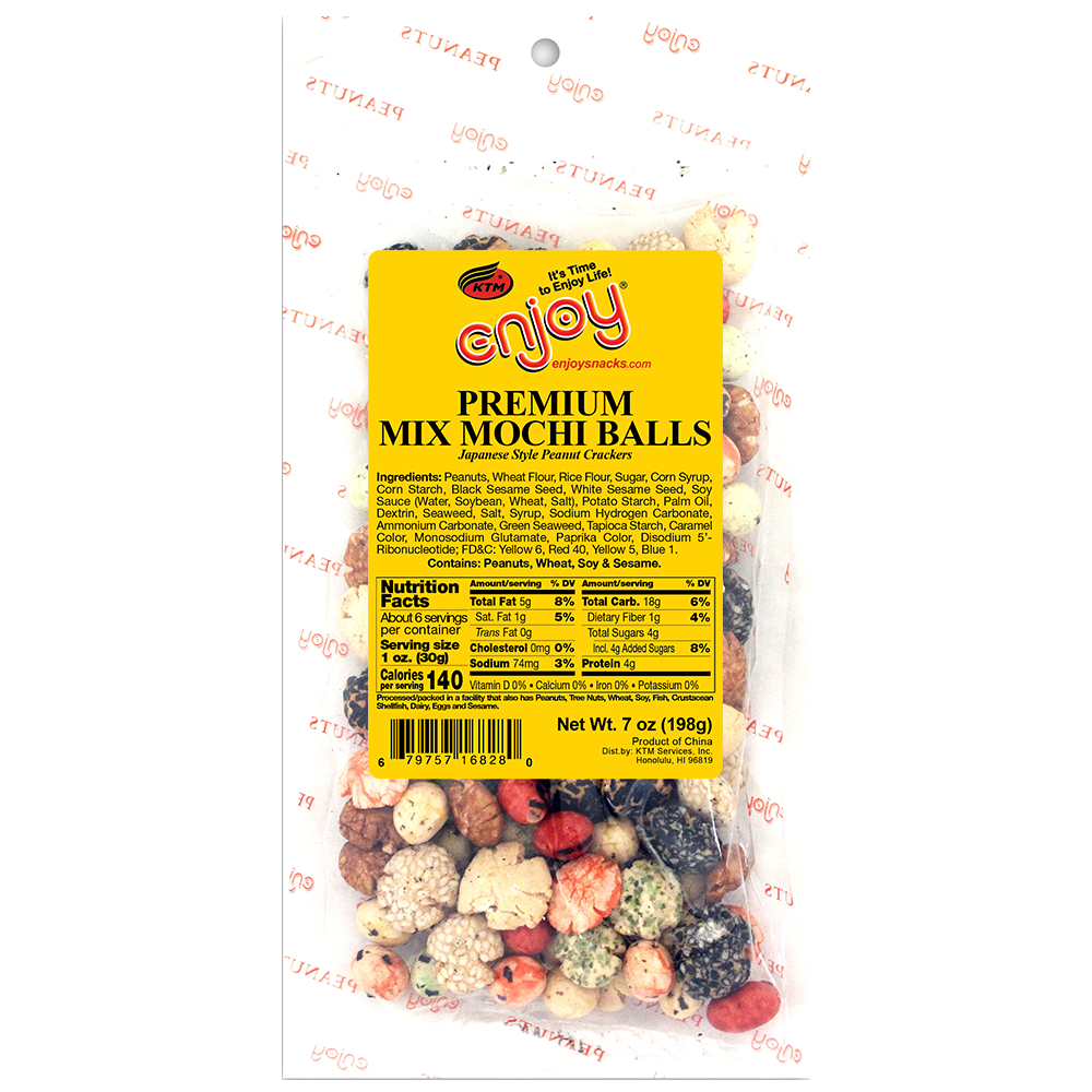 Premium Mixed Mochi Balls (7 oz) | Enjoy Snacks