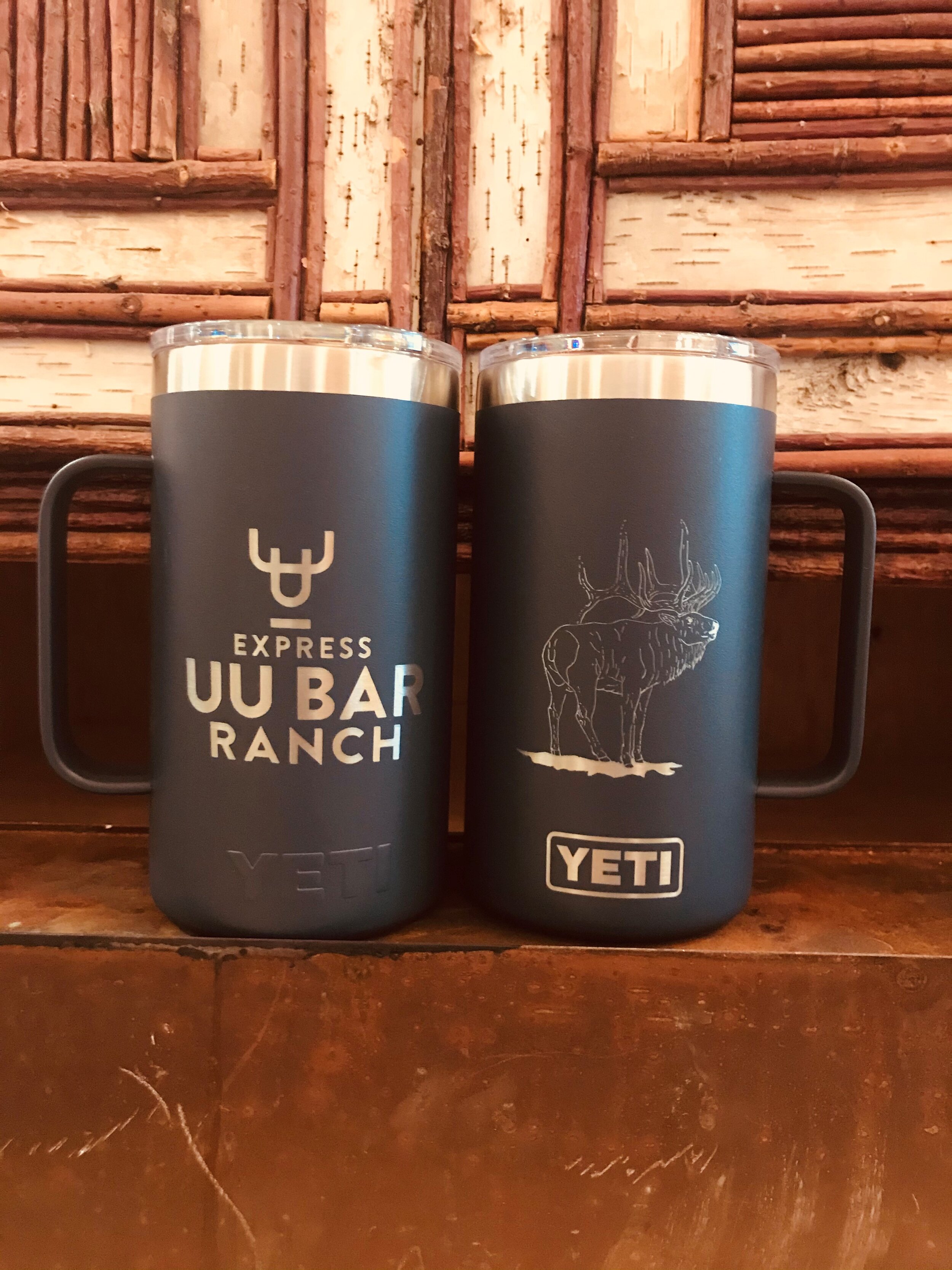 New Yeti 24 oz. Rambler Mug comparison with regular mug 