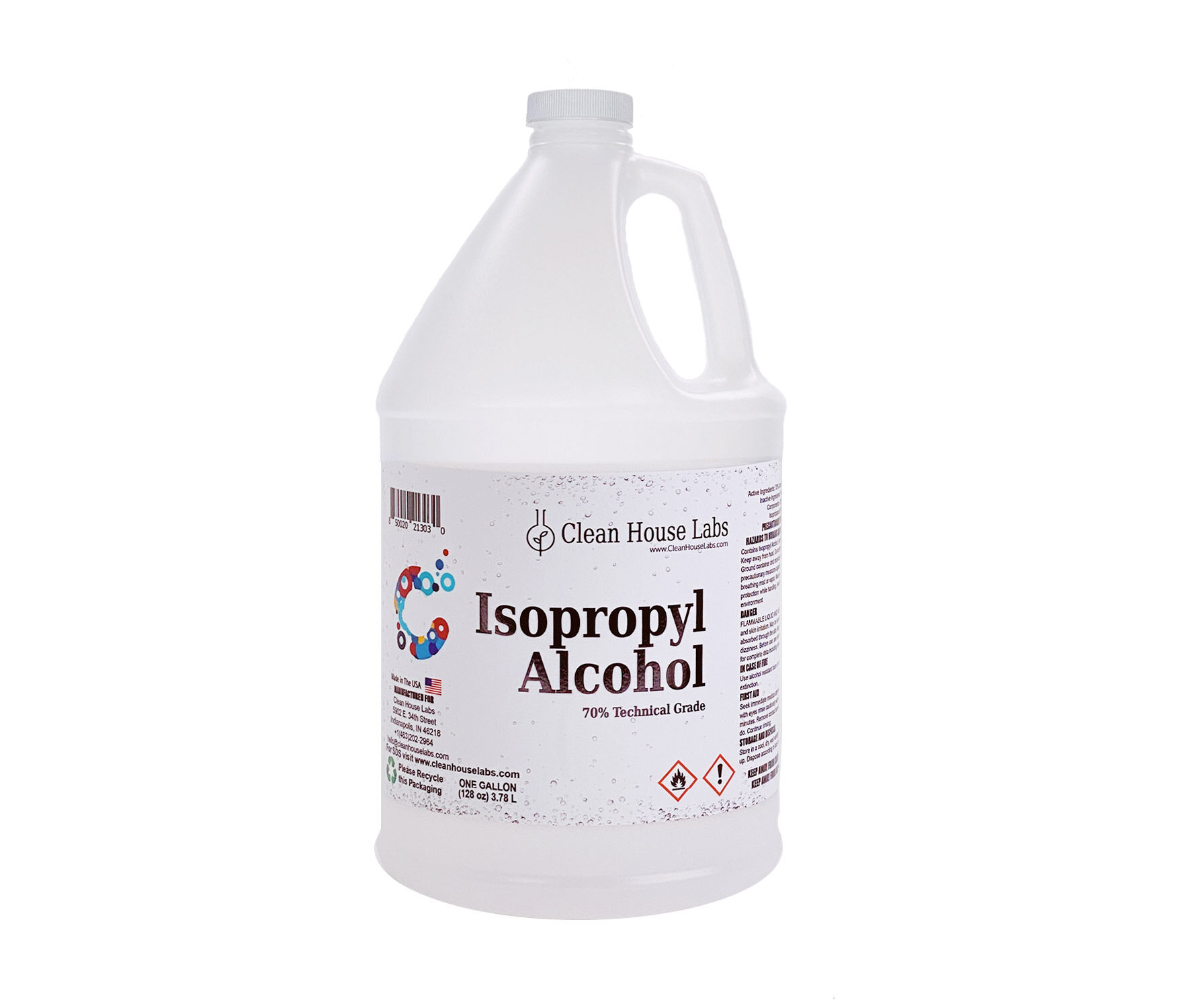 ARSEUS LAB : Alcool isopropylique 70% 6x1L HOEFER