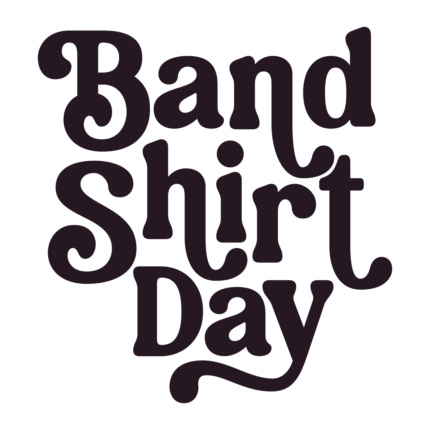 Band Shirt Day is September 15th, 2023