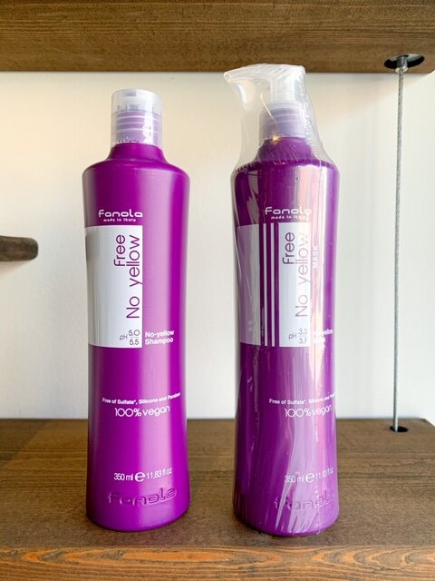 krullen schuur Smelten FANOLA No Yellow Shampoo / Conditioner — X|S Hair Salon