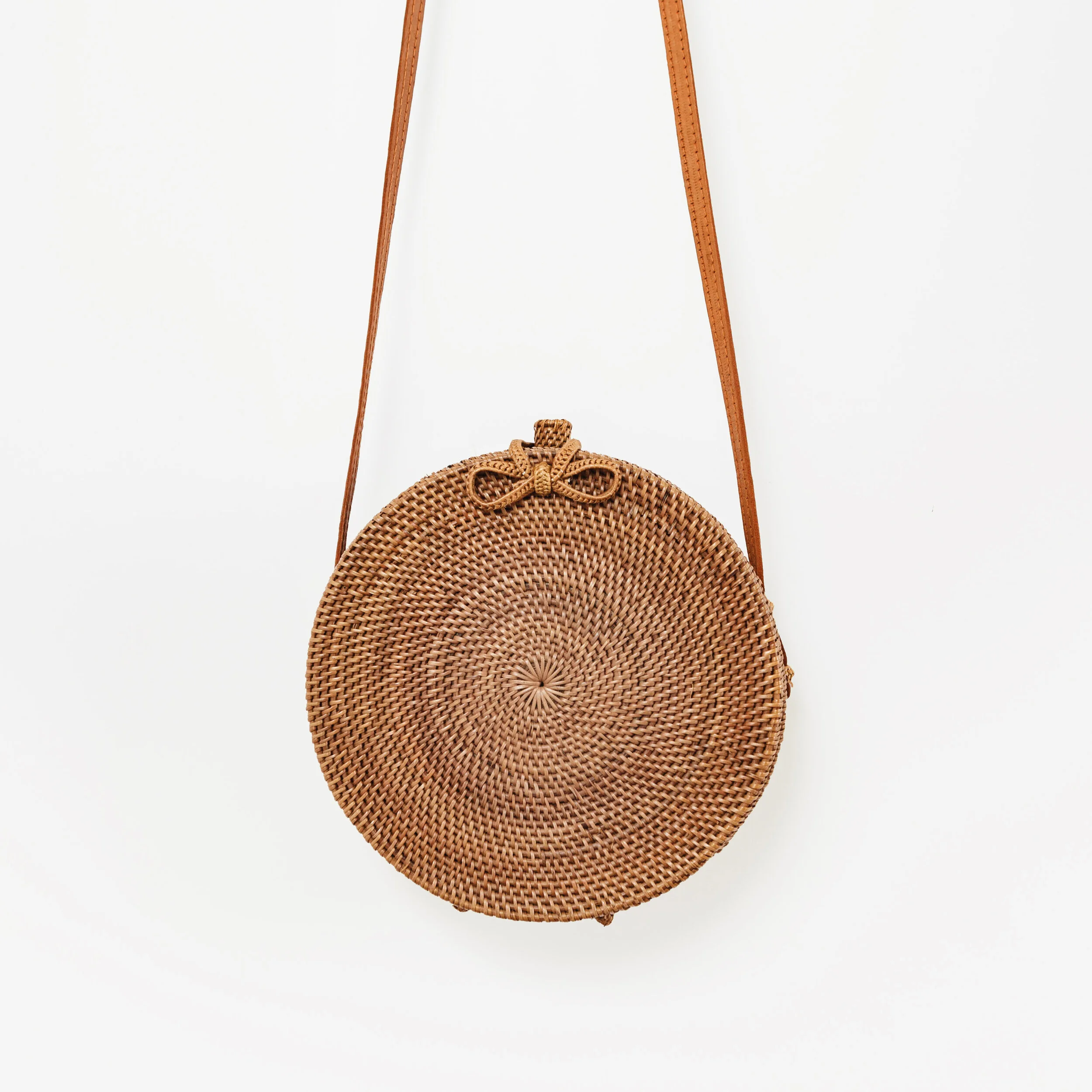 circle basket bag