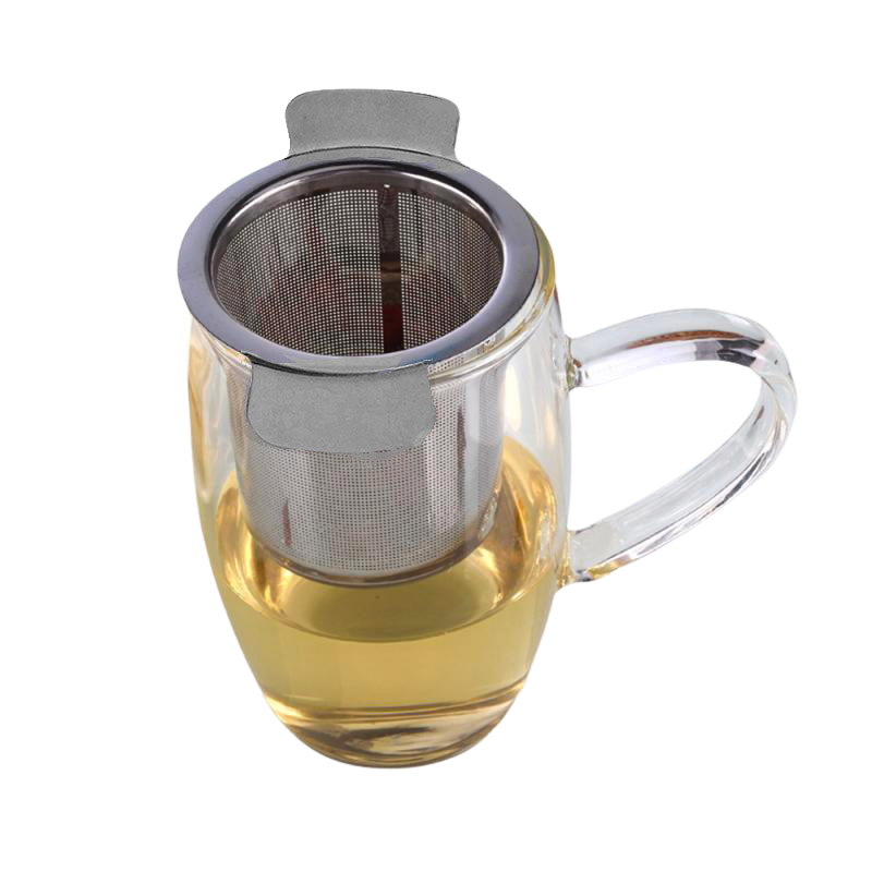 PERFECT Tea Infuser + Lid  For Loose Leaf Tea in Cup or Tea Pot —  SERIOUSLY TEA®