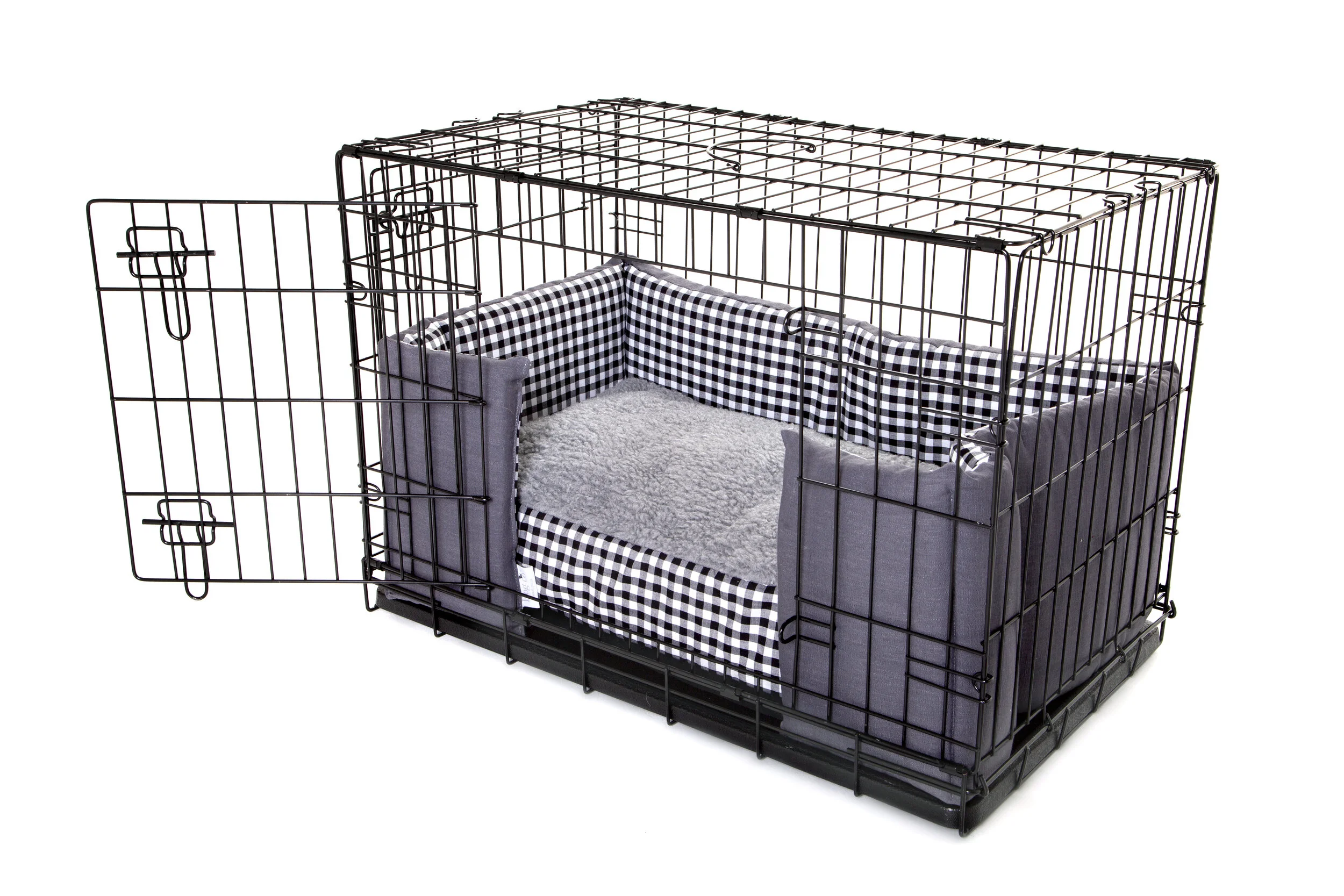 dog crate bumper and cushion