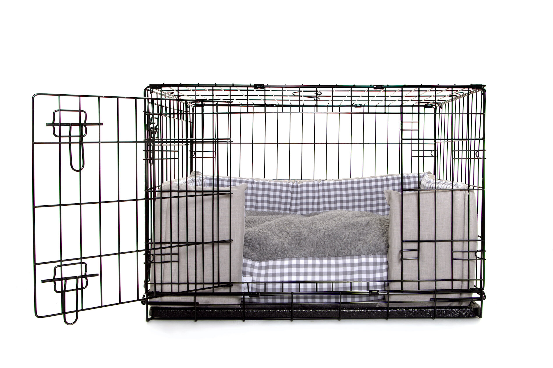 dog crate bumper and cushion