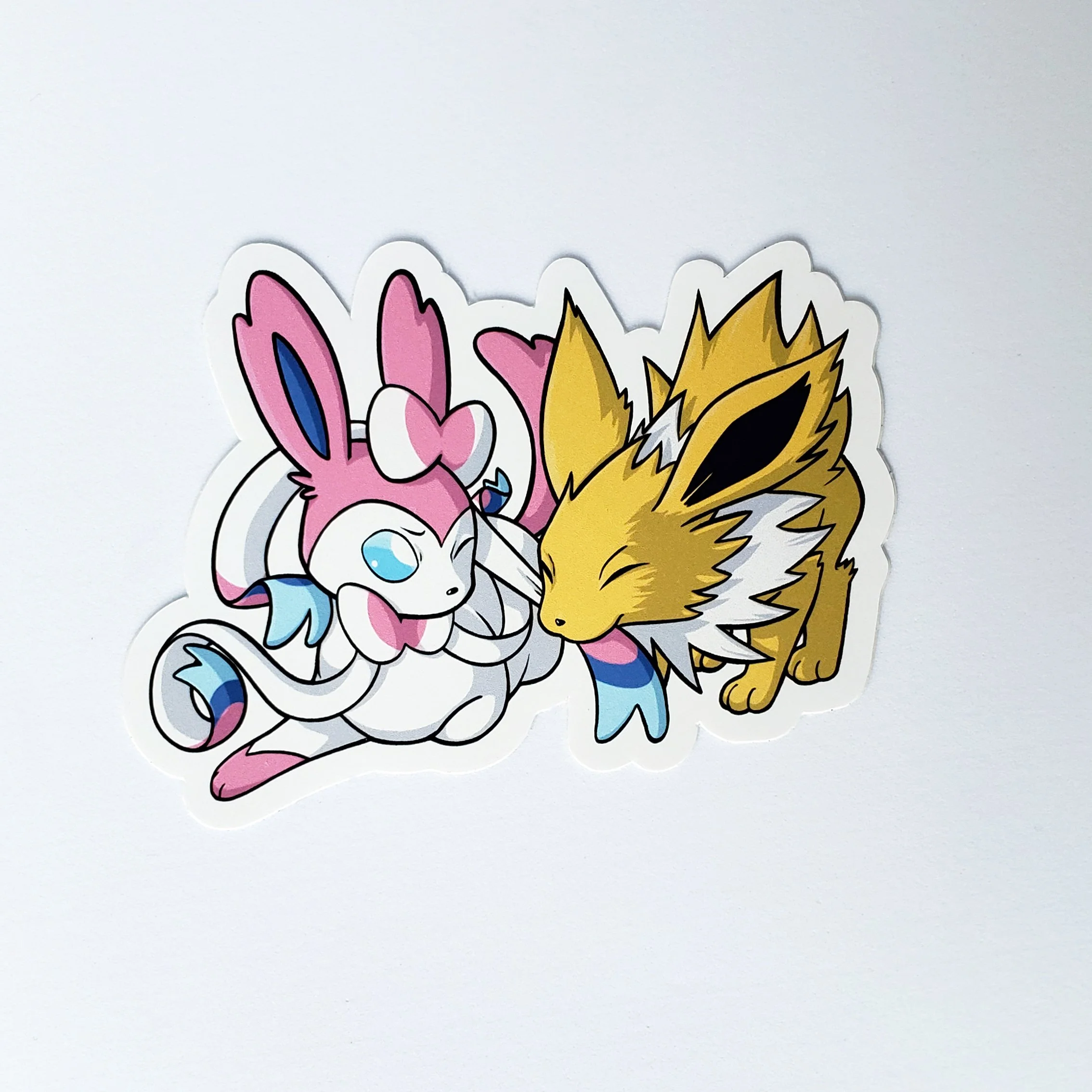 Cuddle Buddy Eeveelution Stickers — Mercat Studio