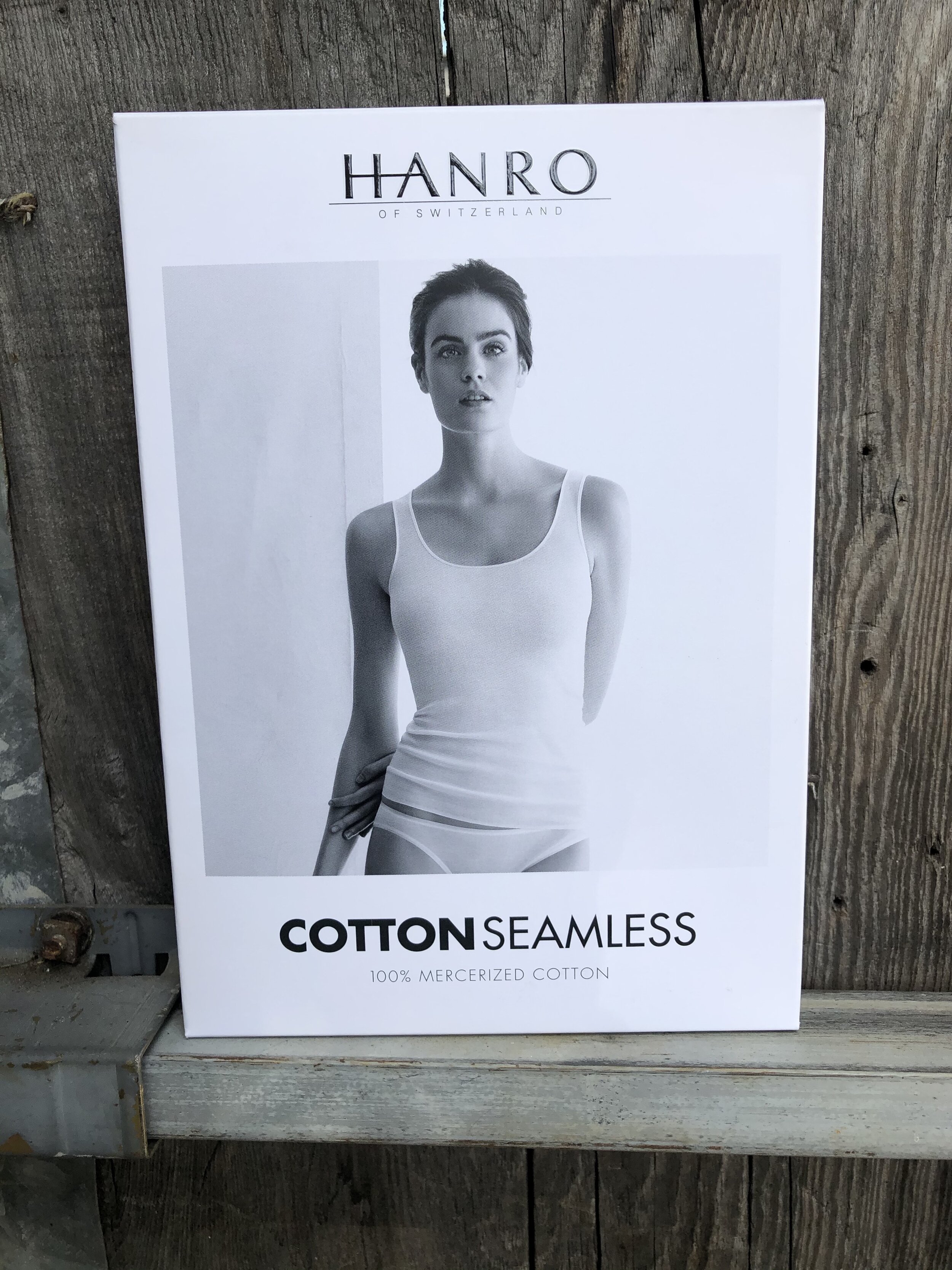 Cotton Seamless Roundneck Cami by Hanro of Switzerland — Maison Marianne