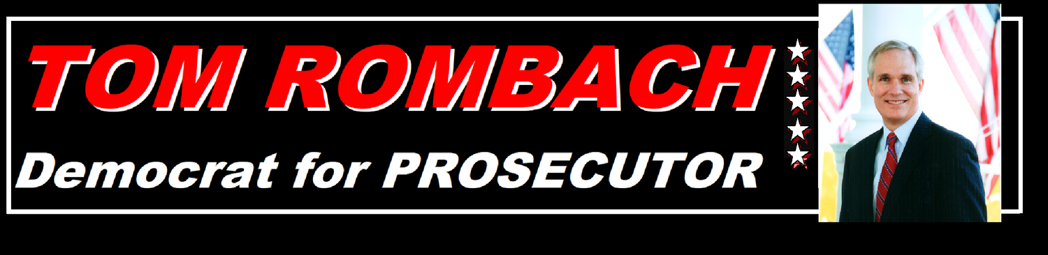 Tom Rombach for Prosecutor