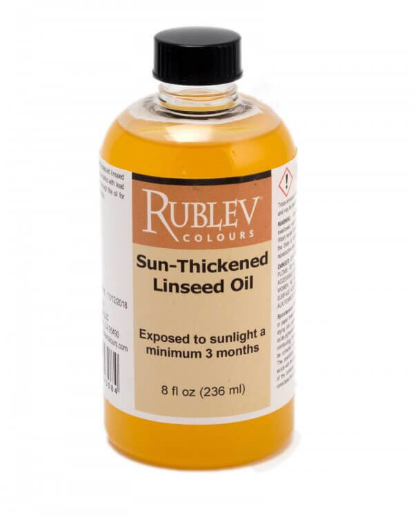 Sun-Thickened Linseed Oil 8oz — Soho Art Materials
