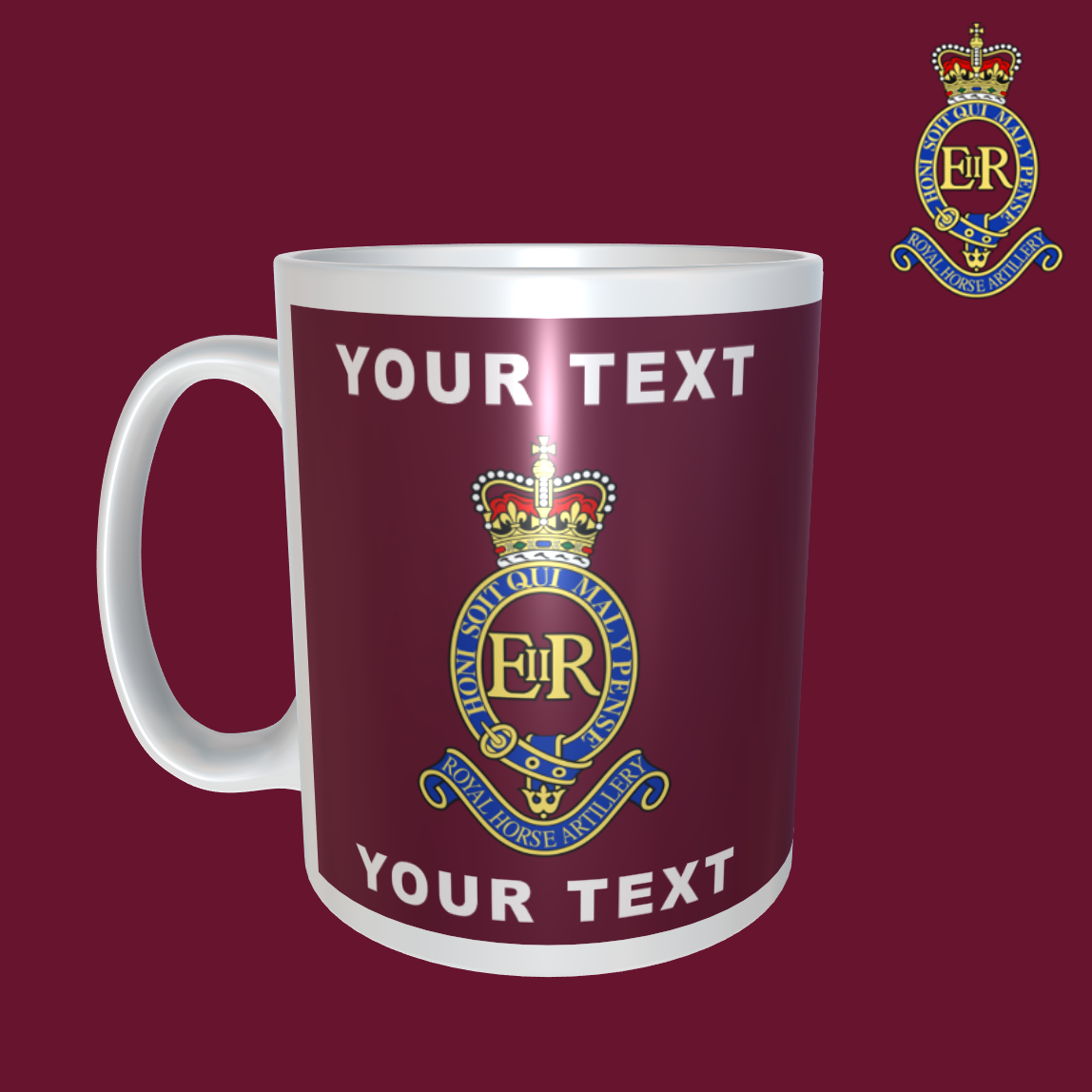 Royal Horse Artillery Personalised Mug 