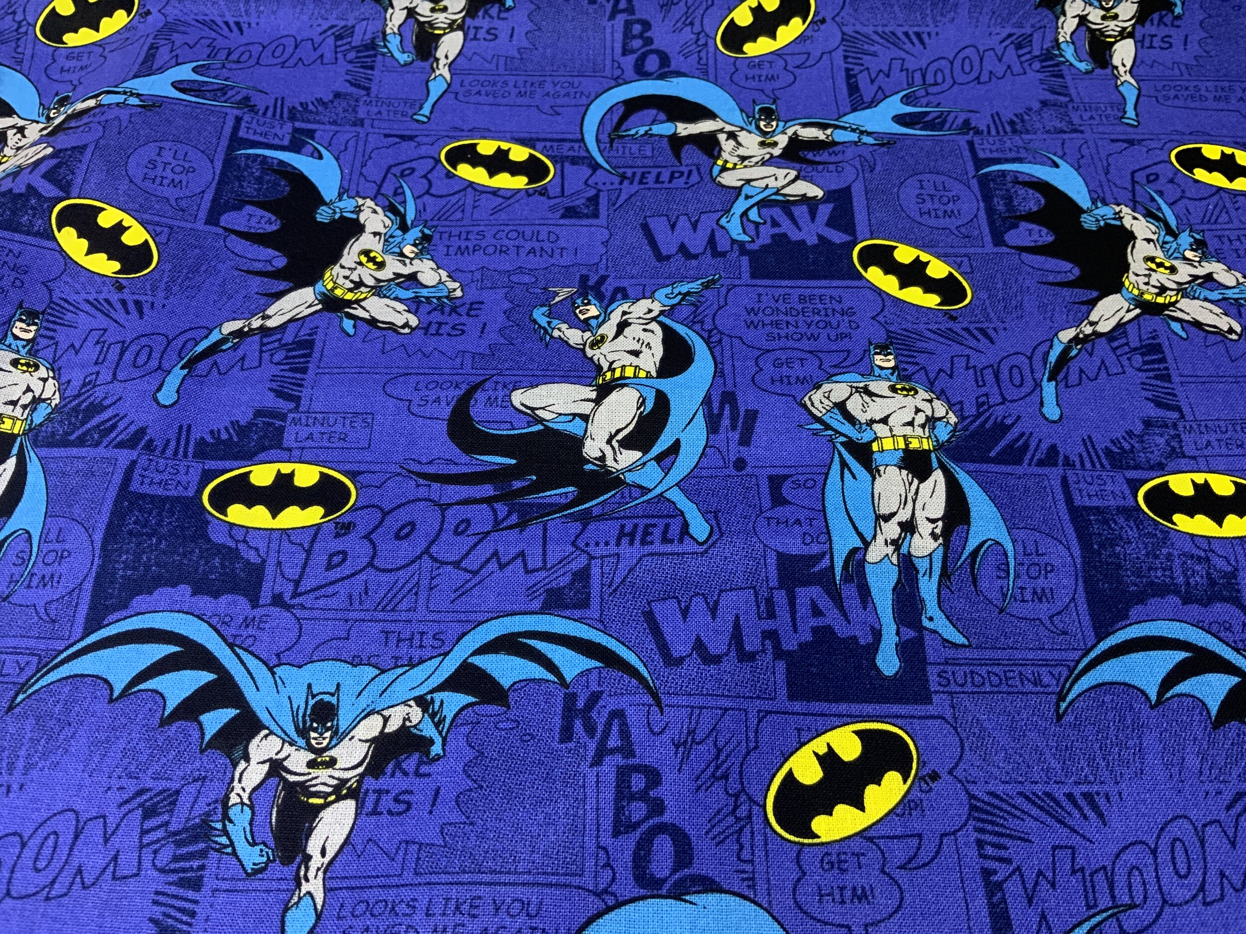 Batman 2024 cotton fabric