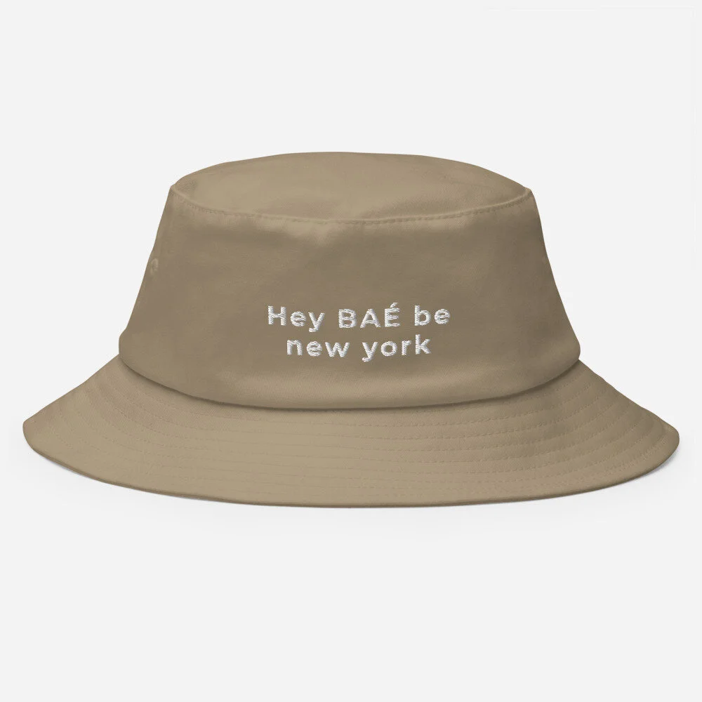 Old School Bucket Hat — B A E be