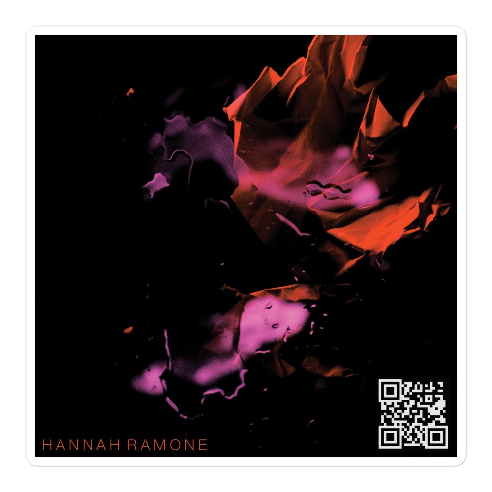 Sticker - For All We Know Album Cover — hannah ramone