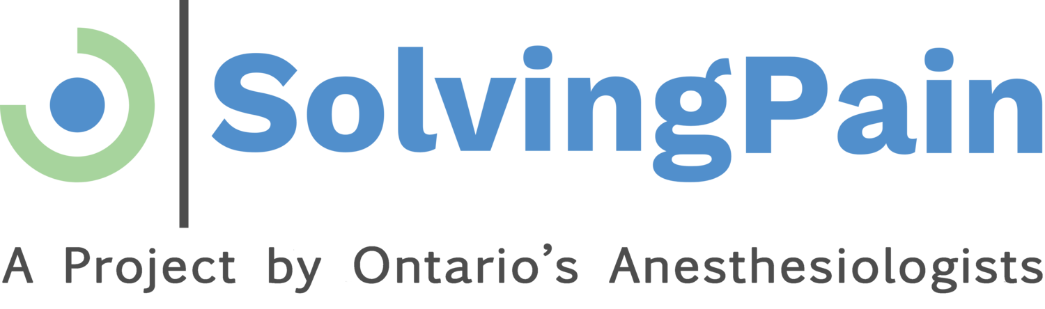 SolvingPain &mdash; A Project By Ontario&#39;s Anesthesiologists