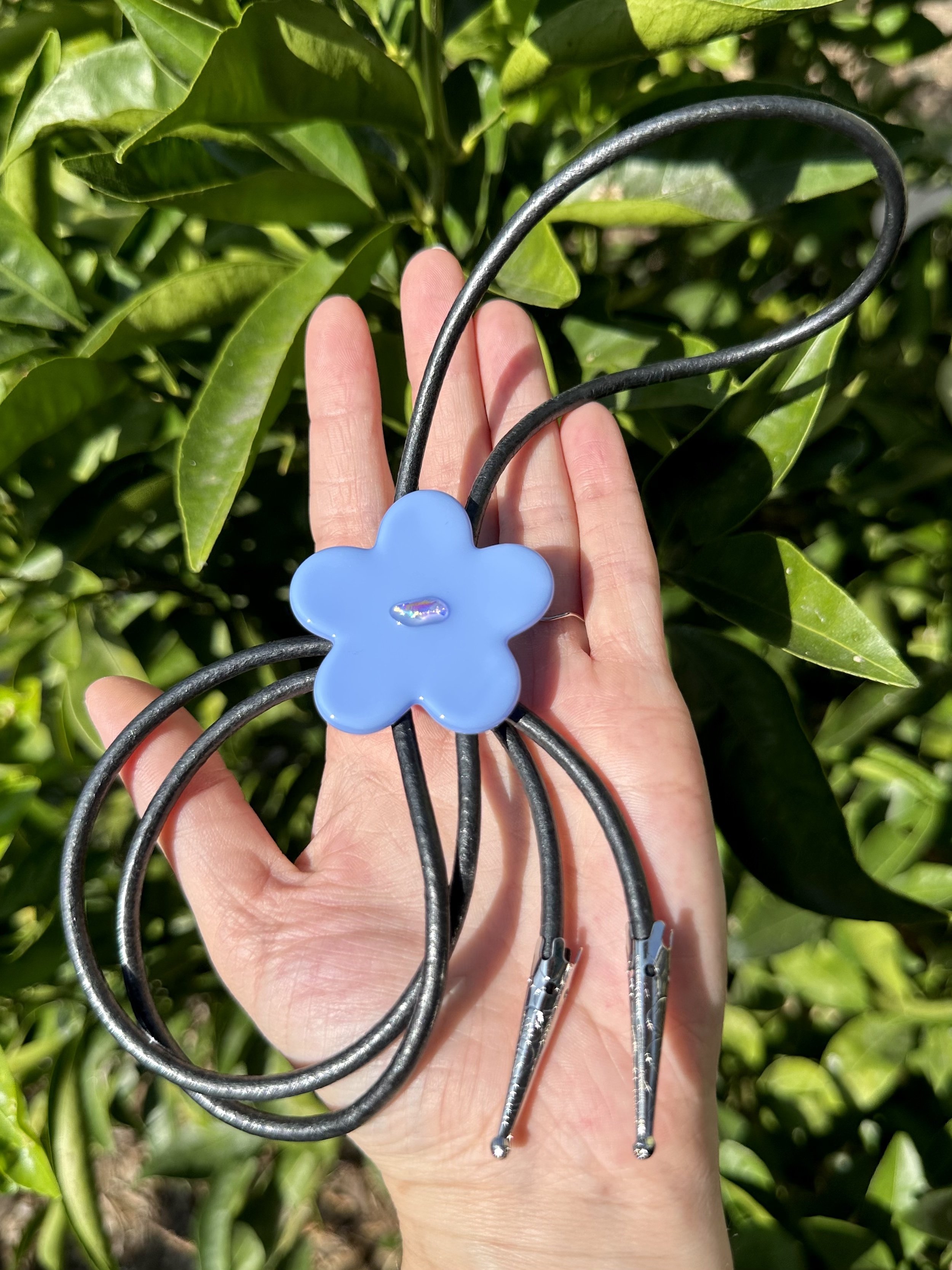 Flower Bolo Tie — 〰️ Clumsy World 〰️