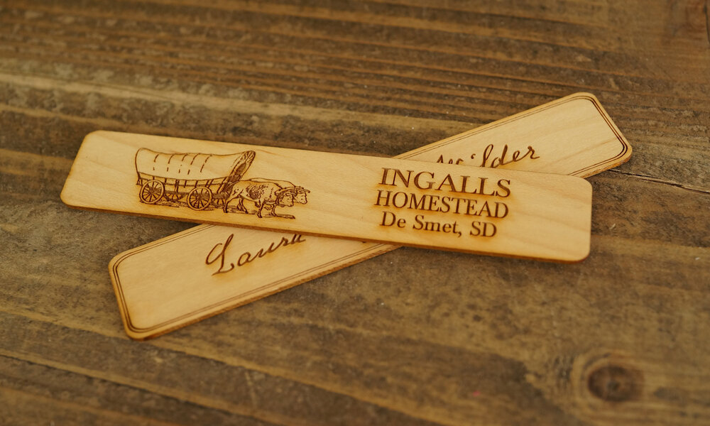 Wooden Bookmark — Ingalls Homestead