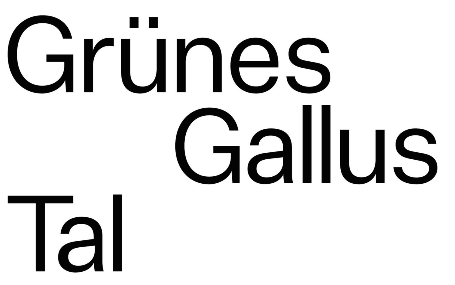 Grünes Gallustal